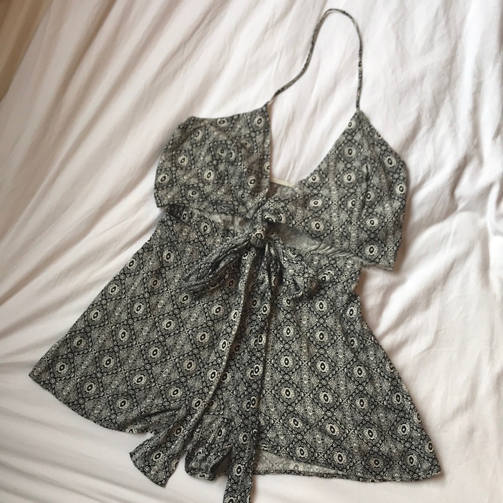 Printed Festival Romper